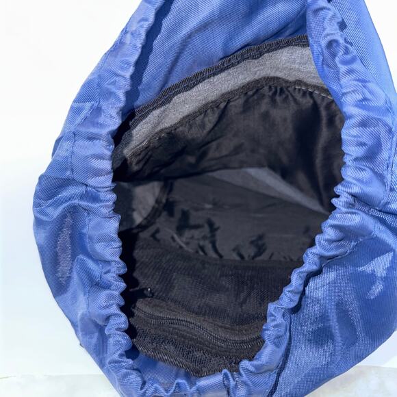 WVU Mountaineers Drawstring Backpack Cinch Bag Logobrands West Virginia - Picture 5 of 8